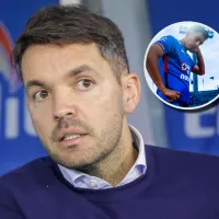 El golpe bajo de Nicolás Larcamón para Ángel Sepúlveda pese a ser el goleador de Cruz Azul