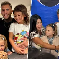 Piovi enamoró a toda la afición de Cruz Azul en el cumple de su hija