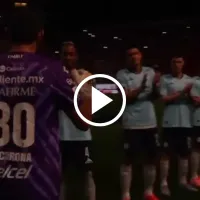 Cruz Azul y Xolos sorprendieron a José de Jesús Corona con un homenaje que emocionó al portero