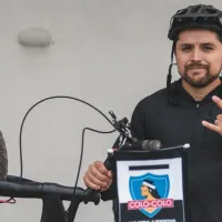 El ciclista que sueña ser campeón del mundo con Colo Colo