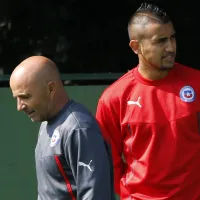 Sampaoli se refiere a polémicos dichos de Vidal en su contra