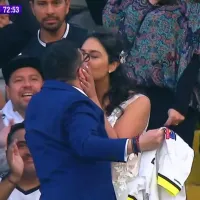 Los novios que festejaron a concho la goleada de Colo Colo