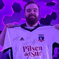 Albo como toda persona de bien: Ibai Llanos se vuelve viral tras recibir camiseta de Colo Colo