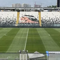 Las condiciones de la cancha del Estadio Monumental para Colo Colo vs Cerro Porteño