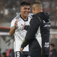 La felicidad de Almirón por el doblete de Damián Pizarro en Colo Colo: 'Fue determinante'