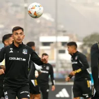 Almirón no pudo probar un equipo: caótico último entrenamiento de Colo Colo previo a Alianza Lima