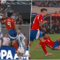 ¡Eran penal y roja! Las polémicas decisiones de Andrés Matonte en el Chile vs Argentina