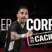 ¡Llega el delantero! Colo Colo oficializa el fichaje de Javier Correa como primer refuerzo