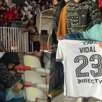 'Te quiero': El tierno mensaje del niño que recibió la camiseta de Arturo Vidal en Curicó