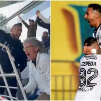 La eufórica celebración de Arturo Vidal tras el debut goleador de Correa