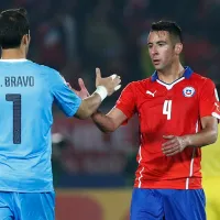 El colocolino encuentro entre Mauricio Isla y Claudio Bravo