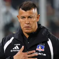 Con una cuota de humor: La súplica de Almirón tras el triunfo de Colo Colo vs Iquique