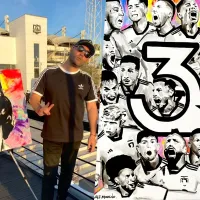 Ale Moreno, el artista que exhibirá sus pinturas en el renovado museo de Colo Colo