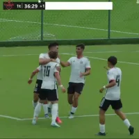 Tiqui taca: El golazo de Colo Colo sub 16 al Arsenal de Inglaterra en la Flamengo Cup