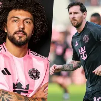 Ex Colo Colo: Falcón ya posó con Messi al ser presentado en Inter Miami