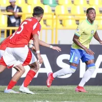 Chile Sub 17 no pudo contra Brasil en la semifinal del Sudamericano