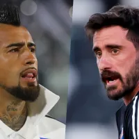 La particular reacción de Pato Yáñez tras pelea de Vidal y De Paul