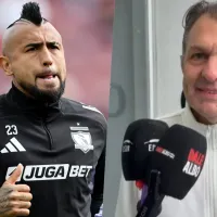 La reacción de Mosa a las dudas de Vidal sobre continuar en Colo Colo