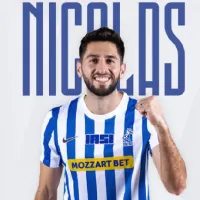 Nicolás Samayoa es presentado por su club en Rumanía
