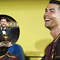 La reacción de Cristiano Ronaldo ante el octavo Balón de Oro de Lionel Messi