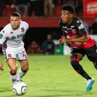 La publicación de Aaron Suárez luego de la victoria de Alajuelense en el Torneo de Copa