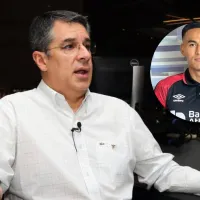 Rafael Villeda, presidente de Olimpia, negó haber cerrado el fichaje Andy Najar para el 2024