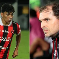 La indirecta de Leo Menjívar a Andrés Carevic por su situación en Alajuelense