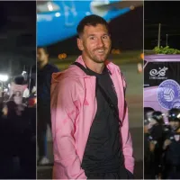 Lionel Messi llegó a El Salvador: así fue el multitudinario recibimiento a Inter Miami (VIDEO)