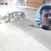 Carlos Barahona explicó cómo fue su accidente automovilístico