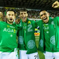 Luis Palma ganó su primer título en Europa con el Celtic de Glasgow