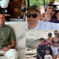 Relax, familia y amigos: así pasa Keylor Navas sus vacaciones en Costa Rica