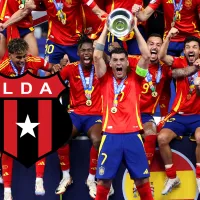 La especial celebración en Alajuelense por el título de España en la Eurocopa 2024