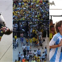 Caos total: las fotos y los videos del desborde en la final de la Copa América 2024