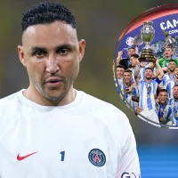 La preocupación de Keylor Navas al ver la final de la Copa América 2024