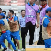 ¡Perdió la cabeza! Pedro Troglio se descontroló tras salir expulsado en la derrota de Olimpia vs Victoria (Video)