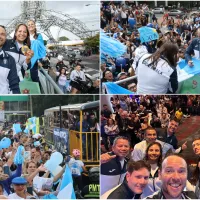 ¡Como héroes! Guatemala dio un gran recibimiento a sus medallistas olímpicos