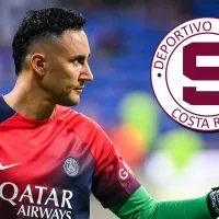 Saprissa hace vibrar a su afición con Keylor Navas: 'Tenerte con nosotros'