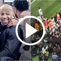 Batacazo ante Estados Unidos: el festejo viral de Panamá con Thierry Henry y su bonito gesto con Cecilio Waterman