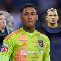 Mientras Keylor Navas se cruza con el Piojo Herrera, Patrick Sequeira responde de esta manera