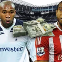 Mientras Wilson Palacios ganaba más de 1 millón de dólares en Tottenham, este era su impresionante salario en Stoke City