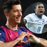 El recuerdo de Robert Lewandowski, jugador de Barcelona, con Carlo Costly; pocos lo saben