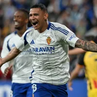 Kervin Arriaga hace historia en Zaragoza: anotó su primer gol e igualó este récord