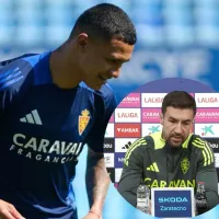 Gabi Fernández toma decisión definitiva con Kervin Arriaga en el Real Zaragoza