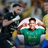 Romell Quioto es sorprendido por Karim Benzema en Liga de Arabia Saudita sin ser presentado