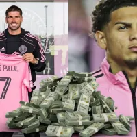 Mientras David Ruiz gana 106 mil dólares relegado a la suplencia, este es el salario de Rodrigo De Paul como figura del Inter Miami