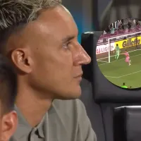 Keylor Navas no lo podía creer: su reacción ante la humillación que recibió el portero de Pumas