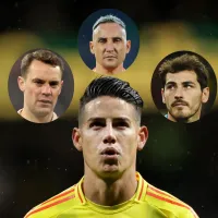 Entre Keylor Navas, Manuel Neuer y Casillas: James Rodríguez eligió al mejor portero con el que jugó