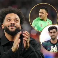 "¿Keylor Navas o Courtois?": Marcelo no dudó en elegir al mejor