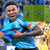 El gol maradoniano de César  Blackman con el que le dio el triunfo a Slovan Bratislava  en la UEFA Europa League