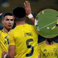 Asistencia de lujo de Cristiano Ronaldo en goleada de Al Nassr